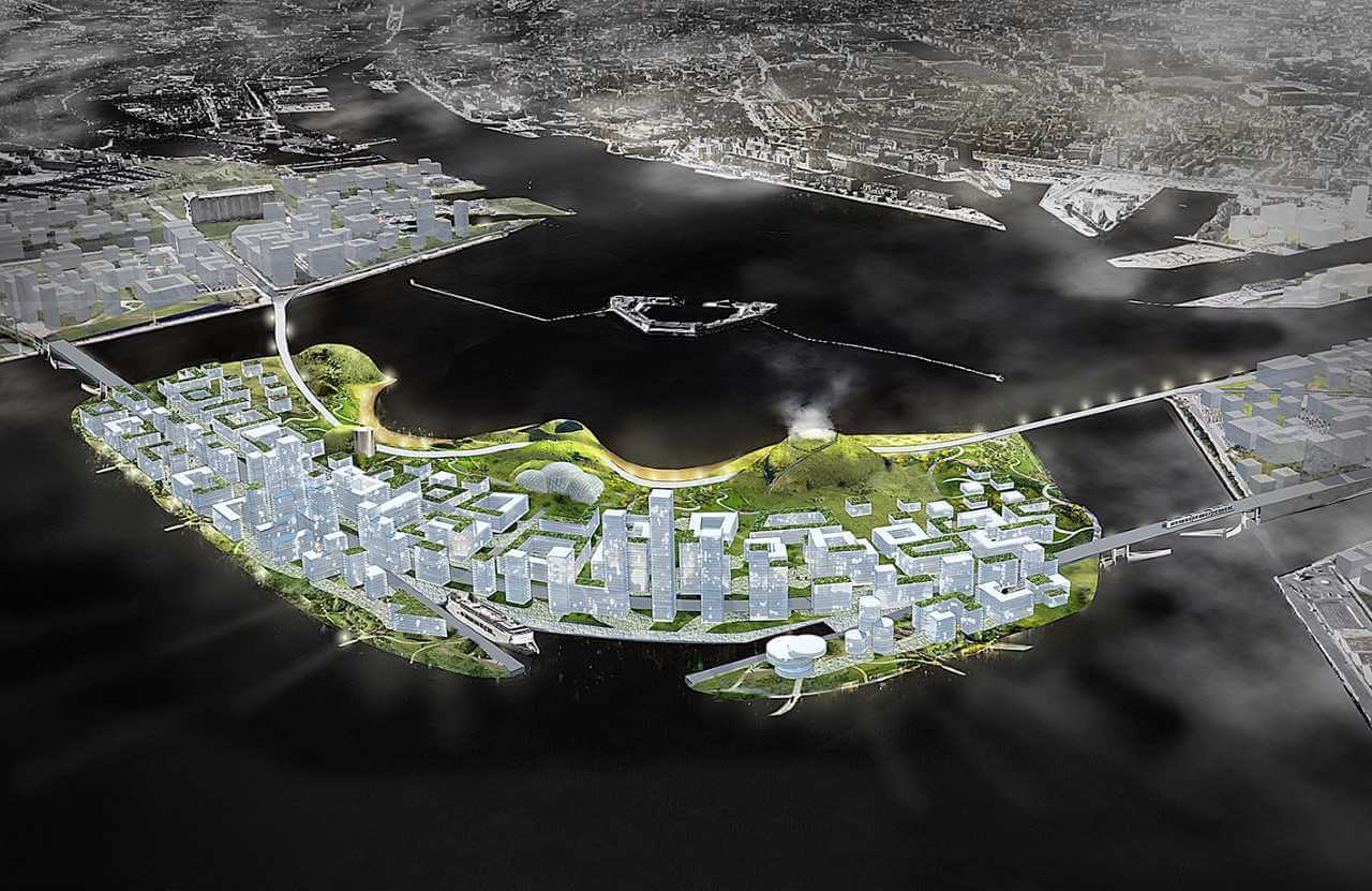 Nordhaleøen.Rune Veile. Illustration: Urban Power.