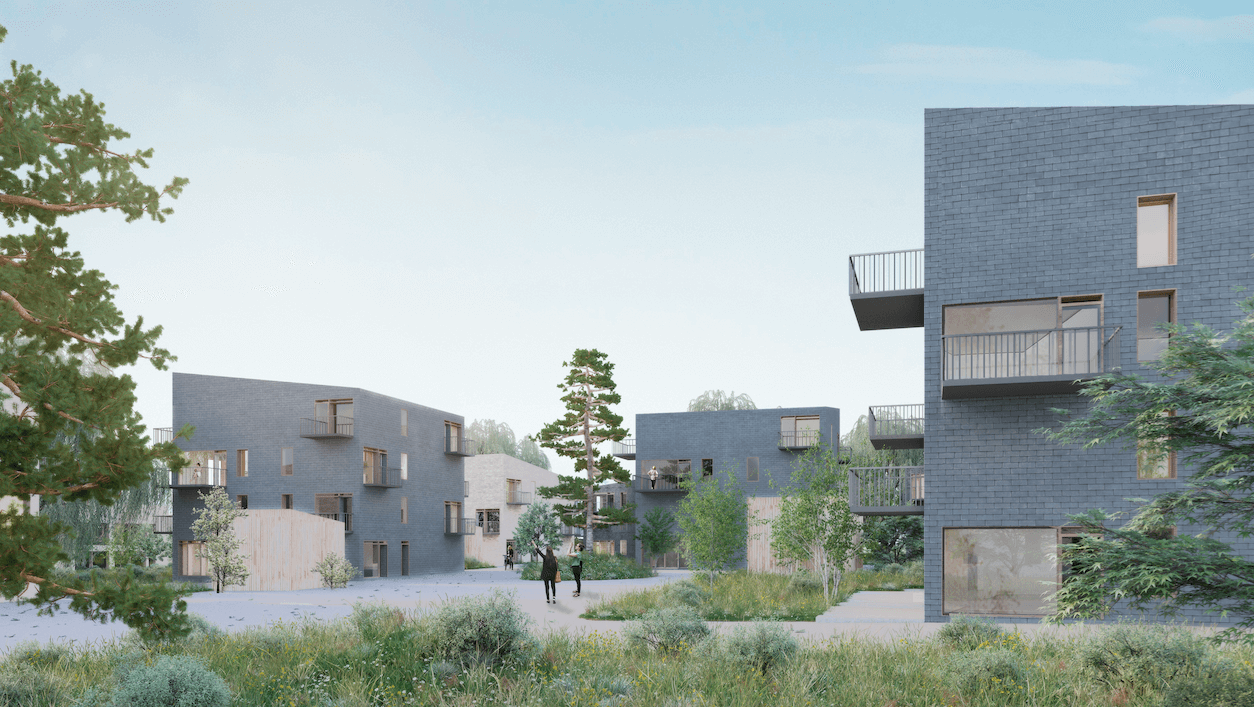 Brahes Bakke bliver bygget i Horsens af Pædagogernes Pension (PBU), Domea Horsens og Danhaus.