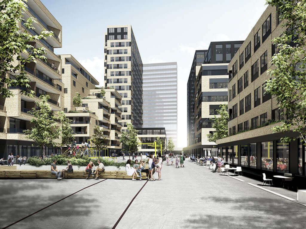 Estate - Bricks’ planer på Frederiks Plads i Aarhus