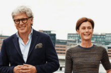 Kasper Danielsen og Malin Meyer i Estate Magasin.