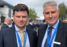 Senior Relationship Manager Ulrik Hornstrup og Vicedirektør Bjarne Jørgensen (tv), Realkredit Danmark.