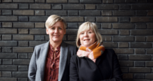 Pia Thomsen (tv) og Dorte Augustenborg, Arkitours.