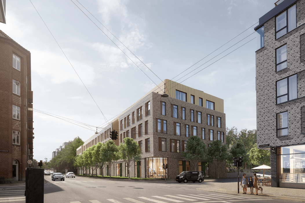 Emil Christian Hansen Hus i Carlsberg Byen. Rendering: CadWalk.