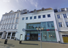 Butikscentret Bytorv Horsens, som ejes af Scandinavian Shoppingcenter Partners (SSCP) sammen med Jesper Andreasen og familie fra Rødovre Centrum, ligger på gågaden Søndergade 14 i Horsens. Foto: Google Maps