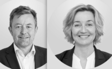 Partner Johnny Hallas og partner Dorthe Mills. Foto: Danbolig Erhverv