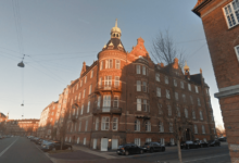 Copenhagen Capital, Stavangergade 6 ligger på hjørnet af Kristianiagade og Stavangergade i Østerbros ambassadekvarter. Foto: Google Maps