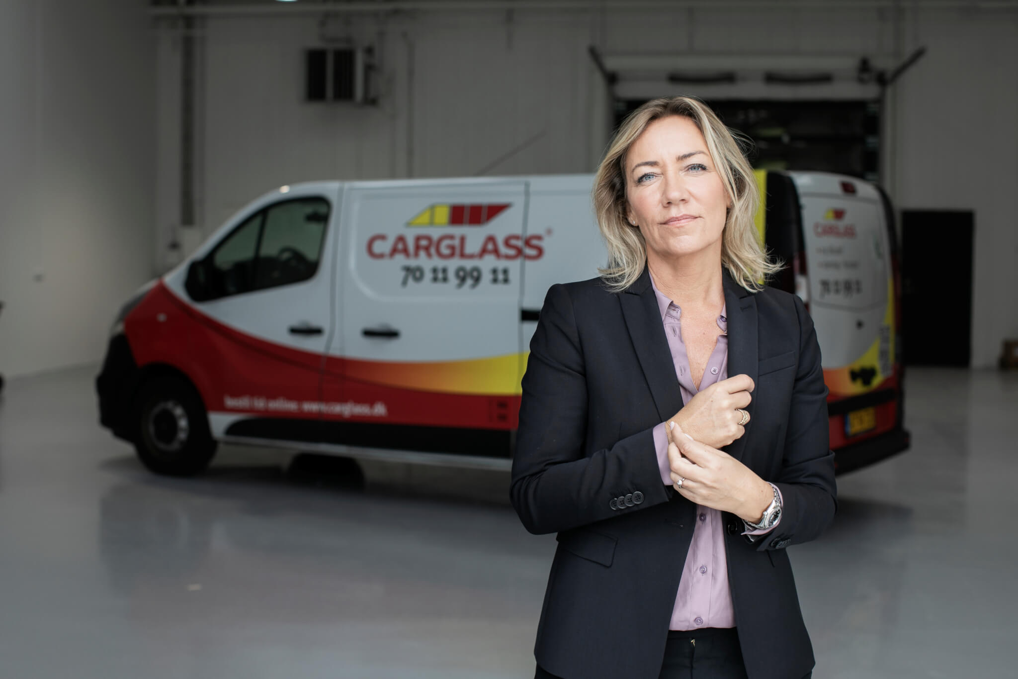 Adm. direktør Carina Bukkehave, Carglass. Foto: Carglass