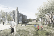 Vinderprojektet i Holstebro. Illustration: Team Vandkunsten
