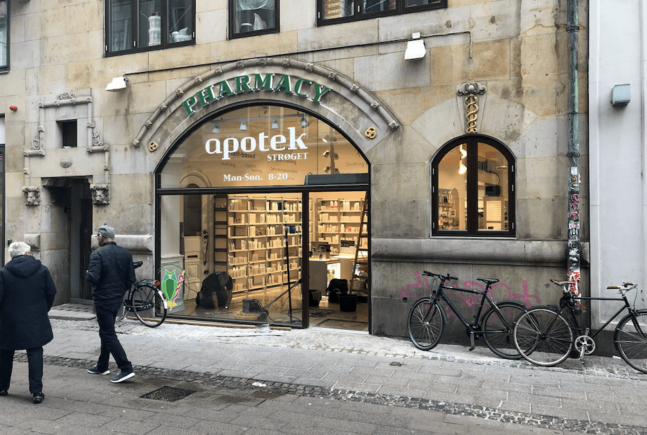 Apotek på Strøget. Foto: CBRE.
