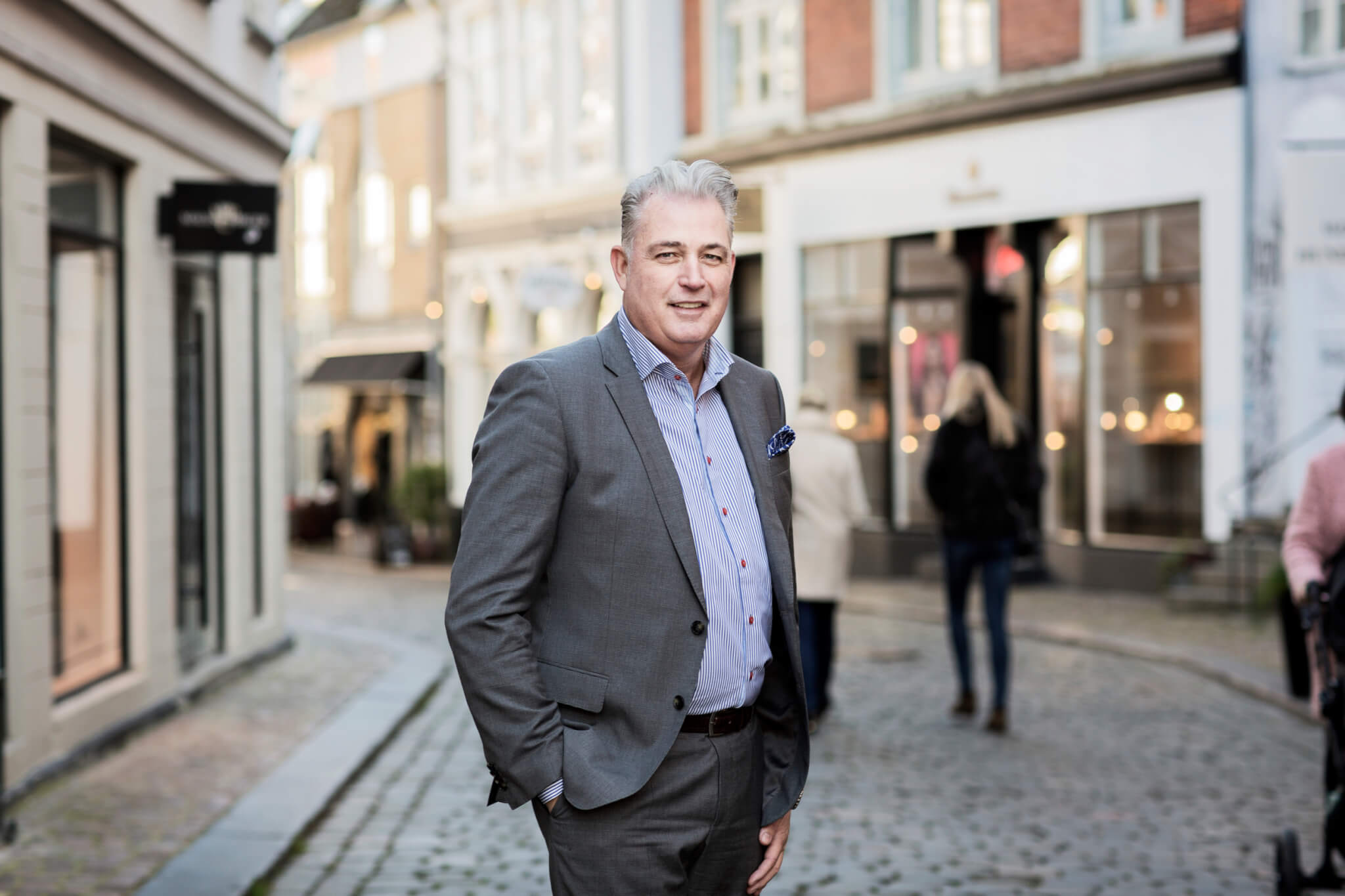 Retailchef i EDC Erhverv Poul Erik Bech, Frank Heskjær. Foto: EDC