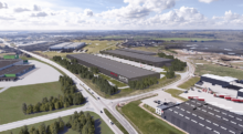 Taulov Dry Port. Illustration: Taulov Dry Port