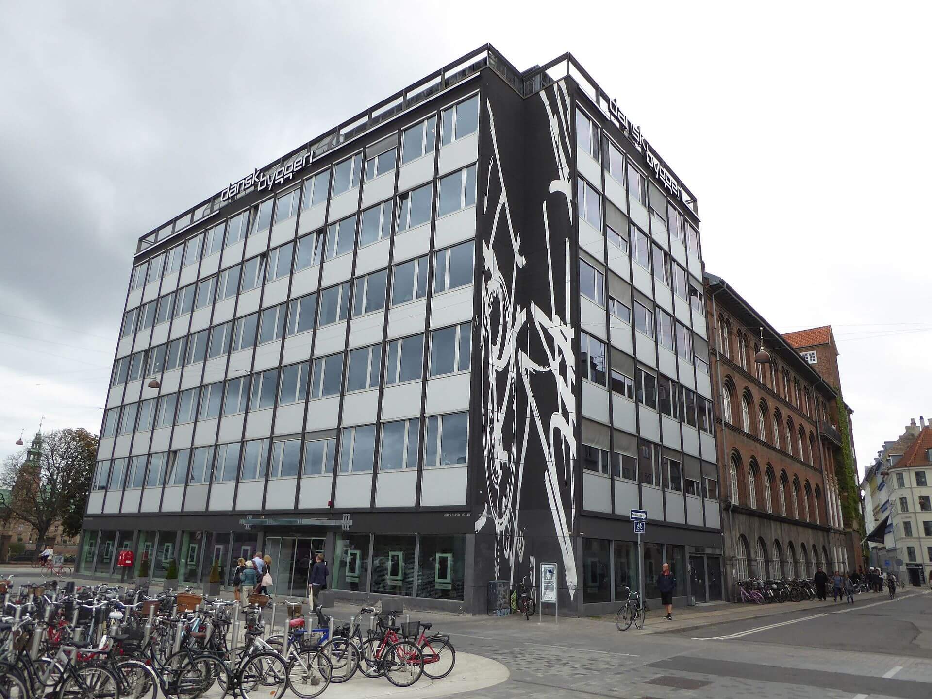 Dansk Byggeris hovedkontor påNørre Voldgade. Foto: Wikipedia